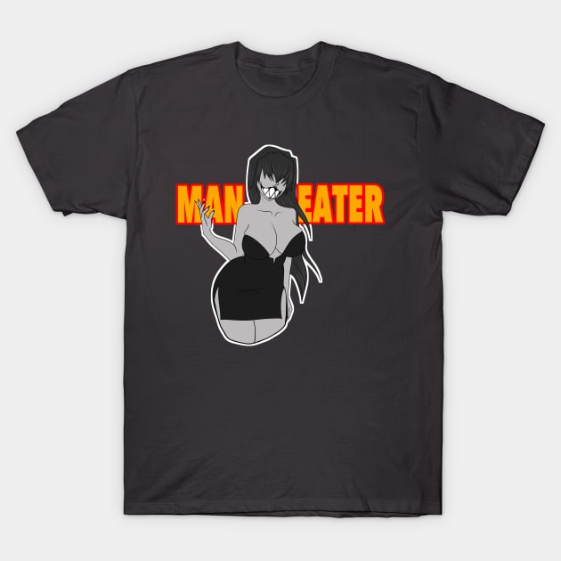 Man Eater T-Shirt by Sheep Scribbles